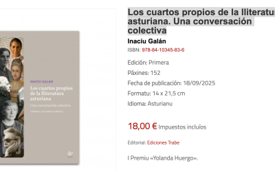 Yá ta nes llibrería el I Premiu Yolanda Huergo