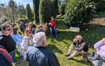 Galería de semeyes de la visita al Xardín de la Fonte Baxa